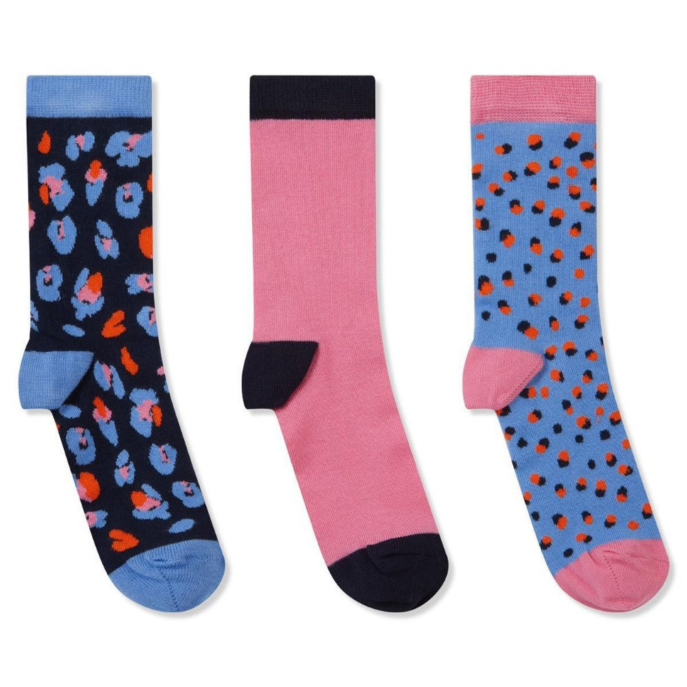 Schoffel Ladies Bamboo Sock (Dusty pink mix) Box of 3