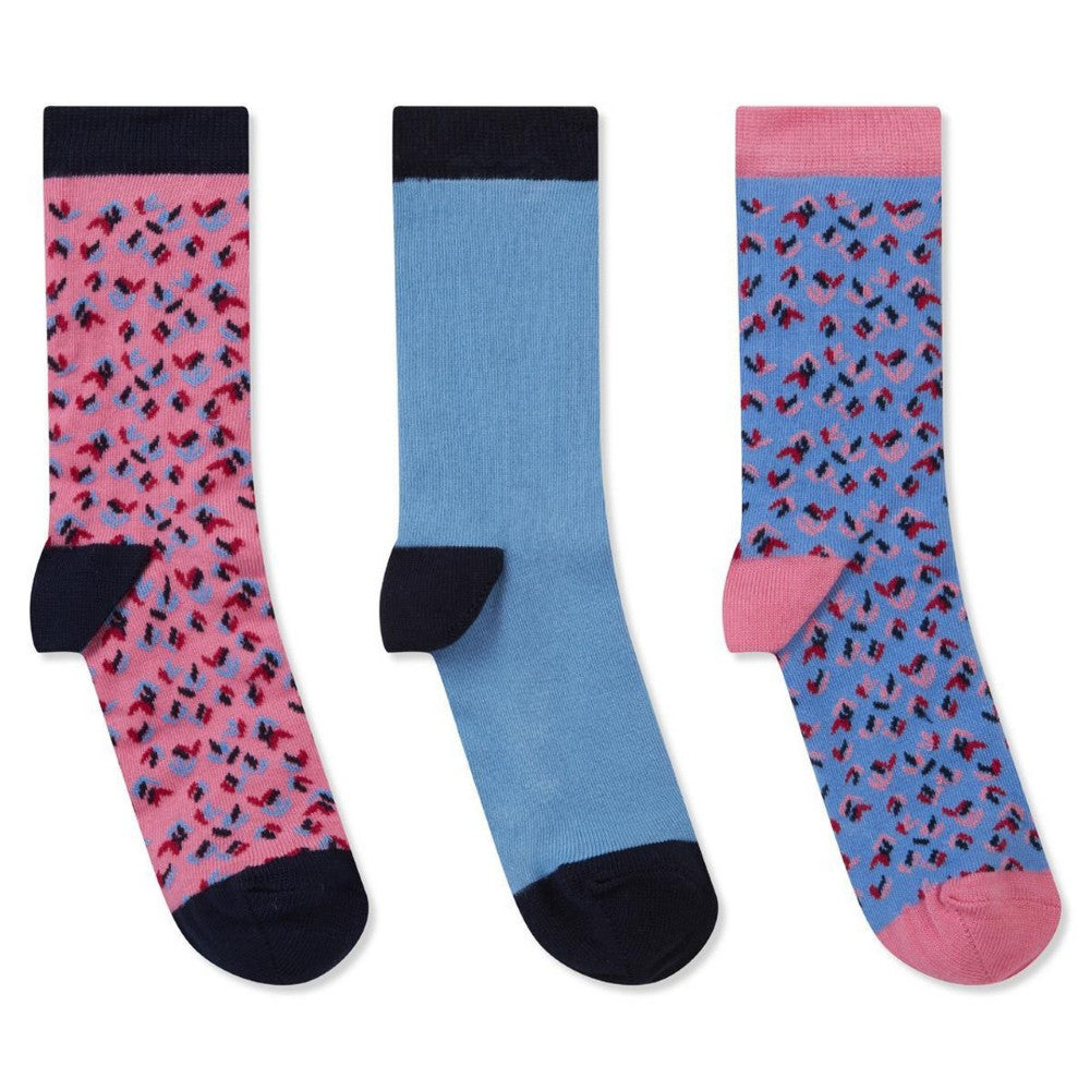 Schoffel Ladies Bamboo Socks (Blue mix) Box of 3