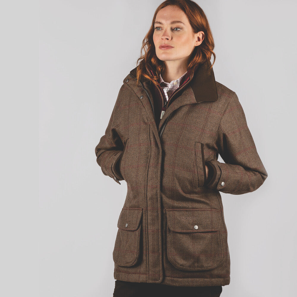 Schoffel Ptarmigan Sussex Tweed Coat
