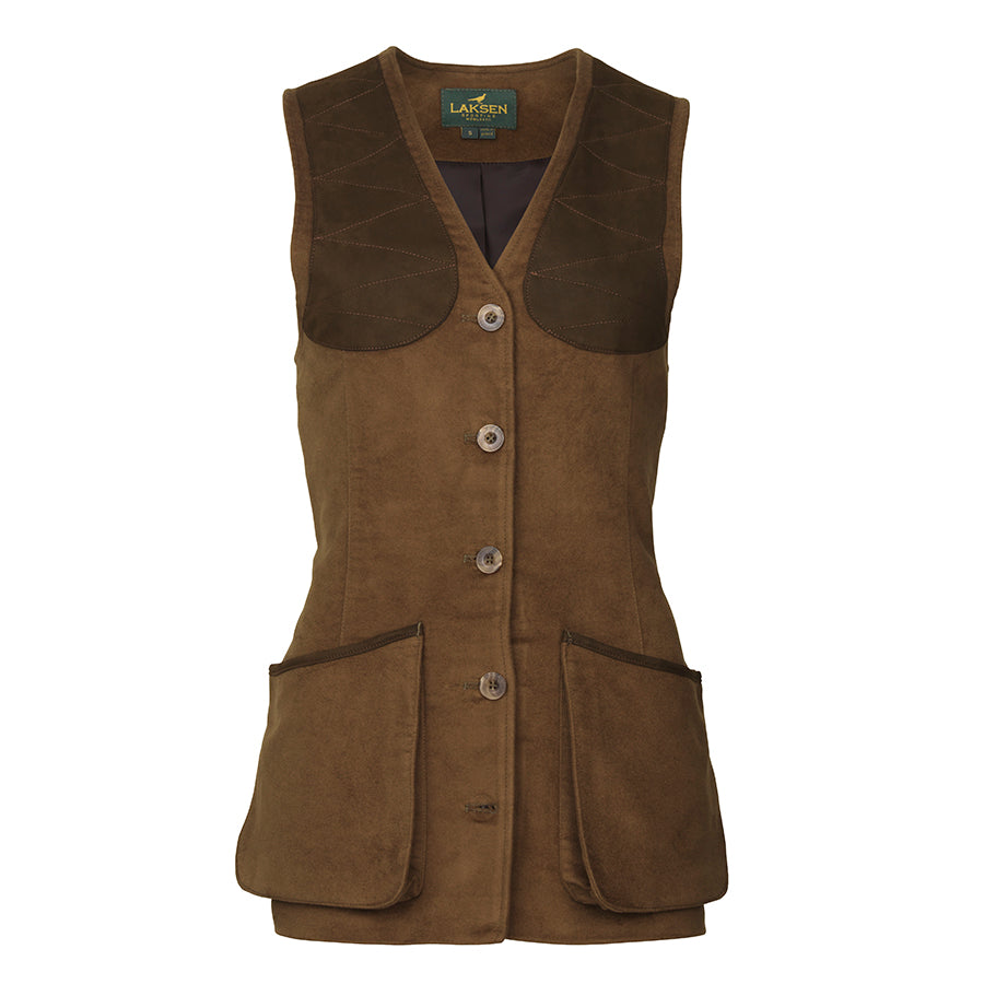 Laksen Lady Belgravia Beauly Shooting Vest (Bronze)