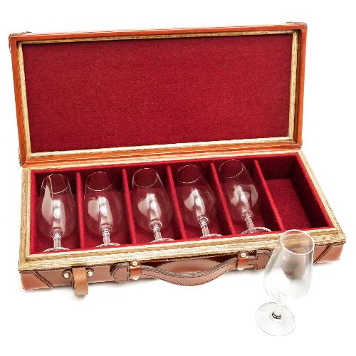 luxury leather wine carrier shooting accessories