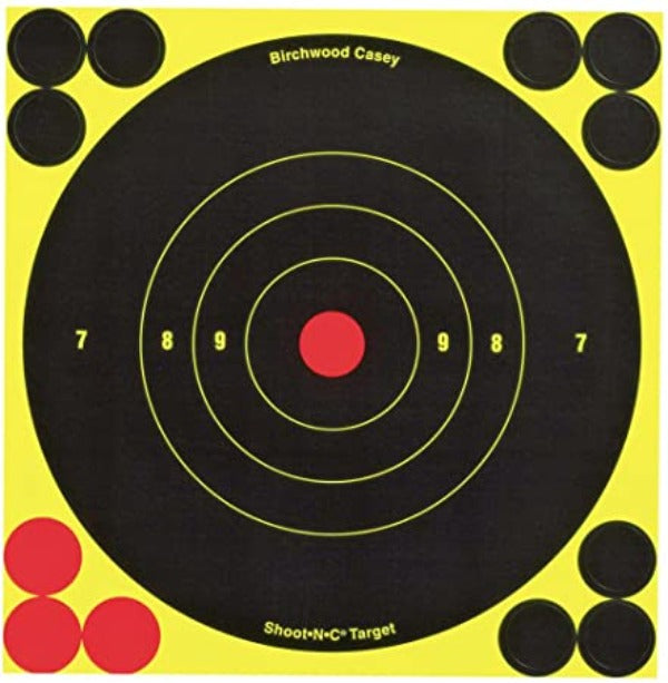 Shoot N-C targets 6" (Pack of 12)