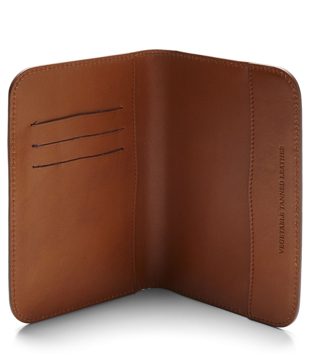 Purdey Audley Passport Cover (Havana)