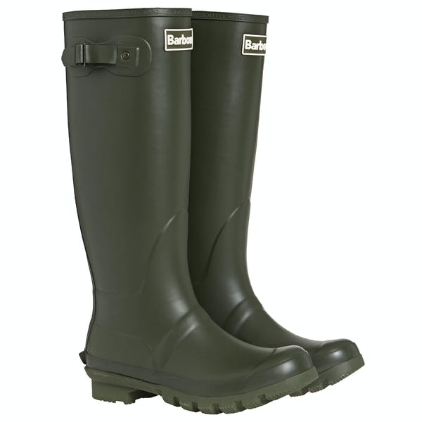 Barbour Bede Wellington Boots (Olive)