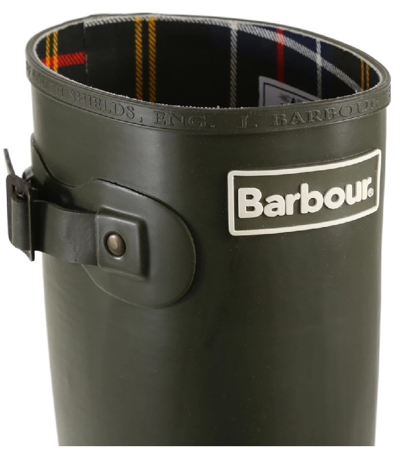 Barbour Bede Wellington Boots (Olive)