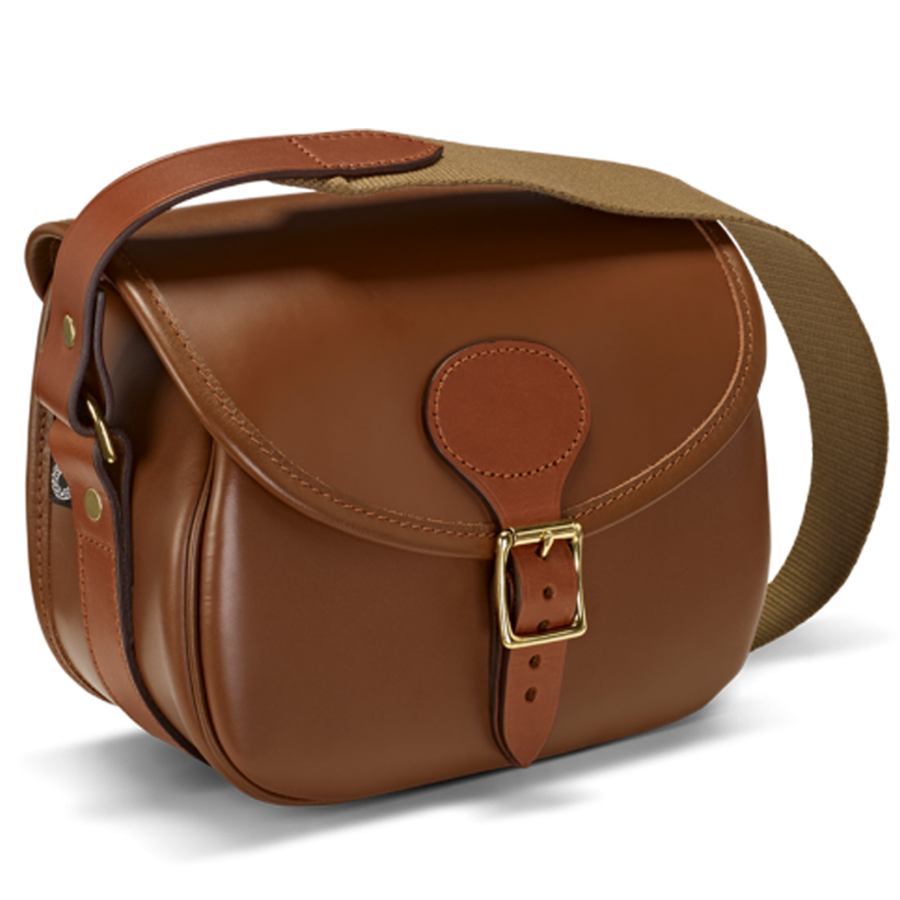 Croots Byland Leather 150 Shot Cartridge Bag (Tan)