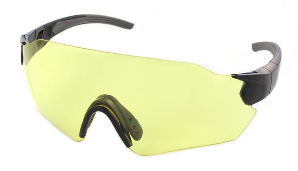 Yellow Matrix Shooting Glasses