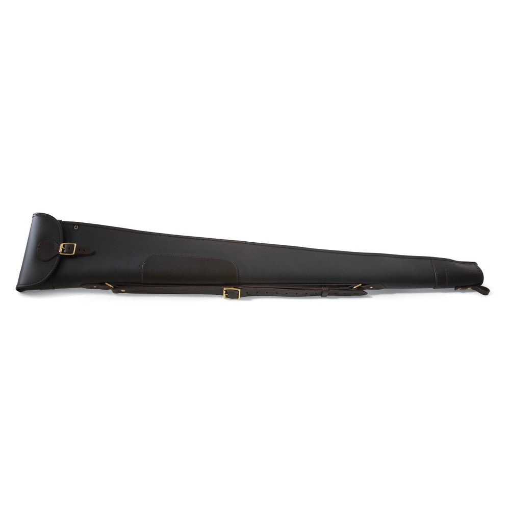 Croots Byland Leather Slip Flap/Zip (Dark Havana)
