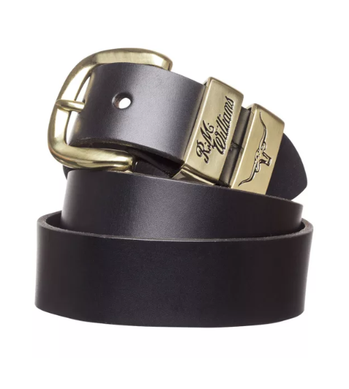 Solid Hide Belt (Dark Brown)
