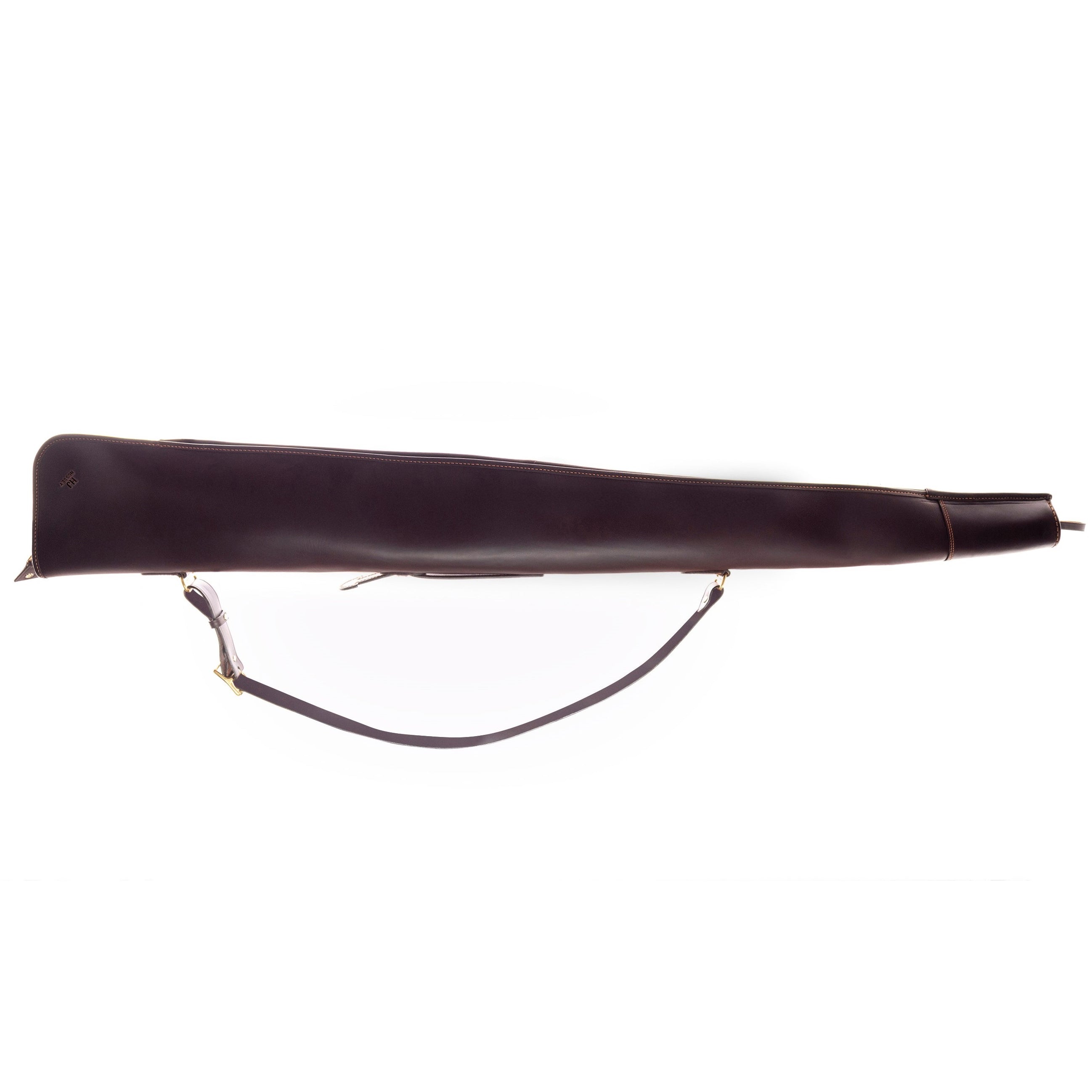 Leather London Gun Slip (Chocolate)