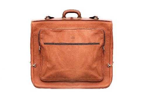 Leather Suit Carrier