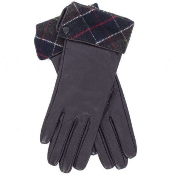 Barbour Ladies Accessories Lady Jane Leather Gloves (Brown)