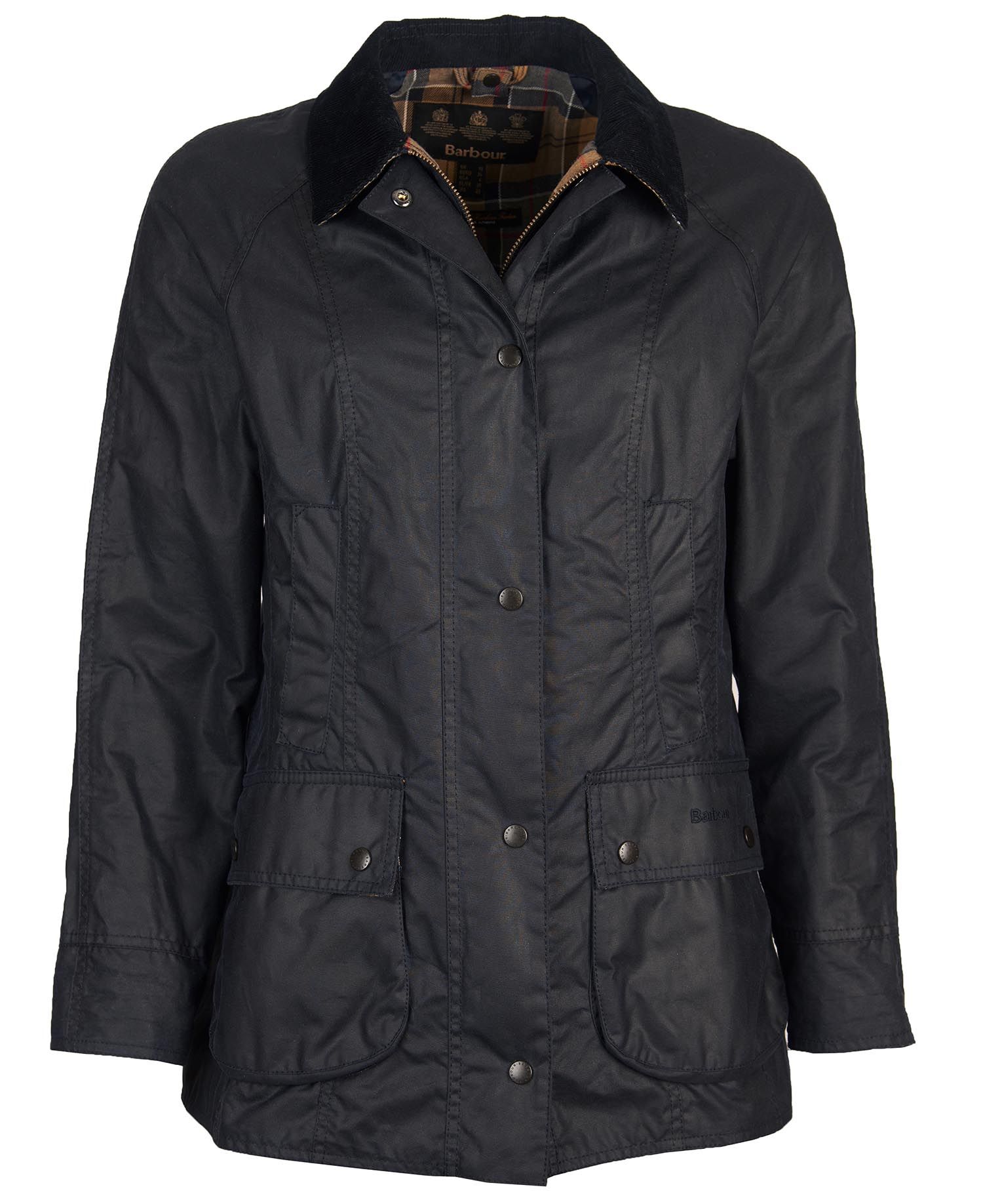 Barbour Beadnell Wax Jacket (Navy)