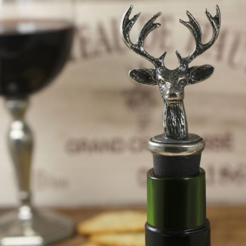 Stag Bottle Stopper