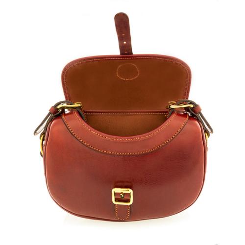 HJ Hussey luxury leather cartridge bag