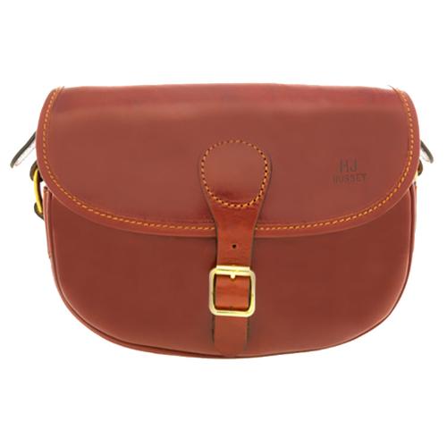 HJ Hussey luxury leather cartridge bag
