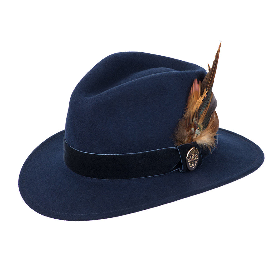 Chelsworth Fedora (Navy)