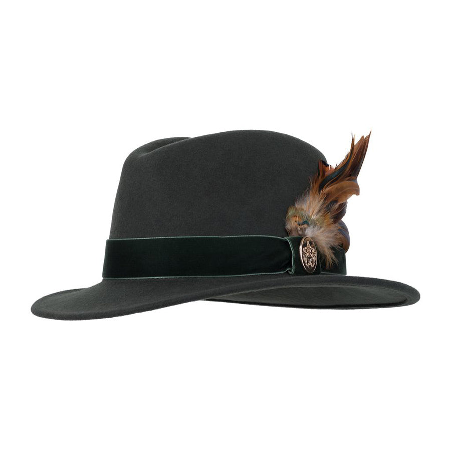 Chelsworth Fedora (Olive Green)