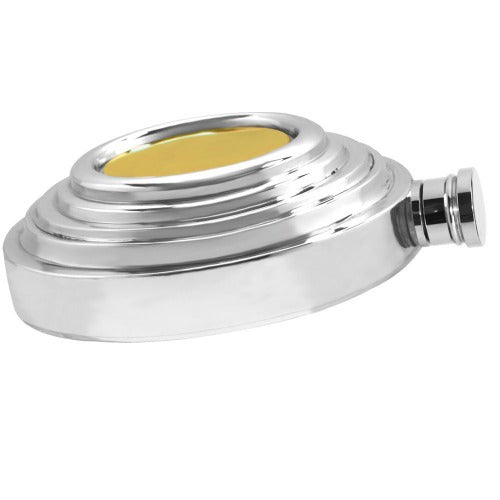 Clay Pigeon 6oz Pewter Hip Flask