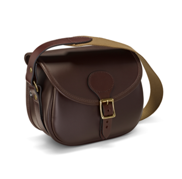 Croots Byland Leather Cartridge Bag (Oxblood)