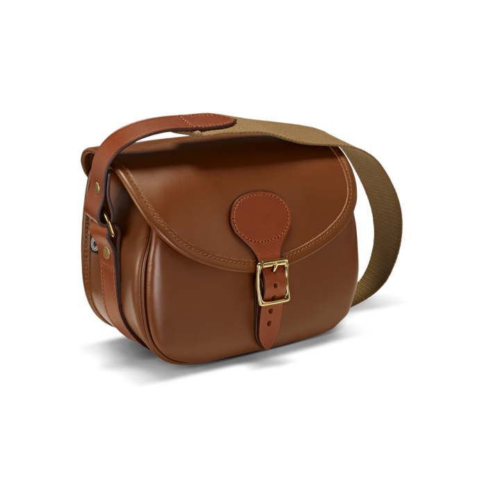 Croots Byland Leather 100 Shot Cartridge Bag (Tan)