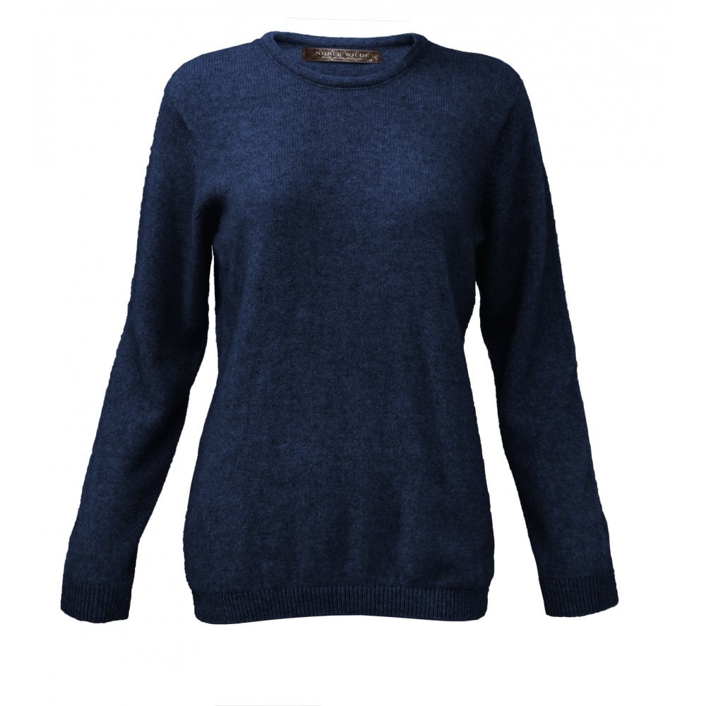 Ladies Crew Neck Jumper (Maritime)