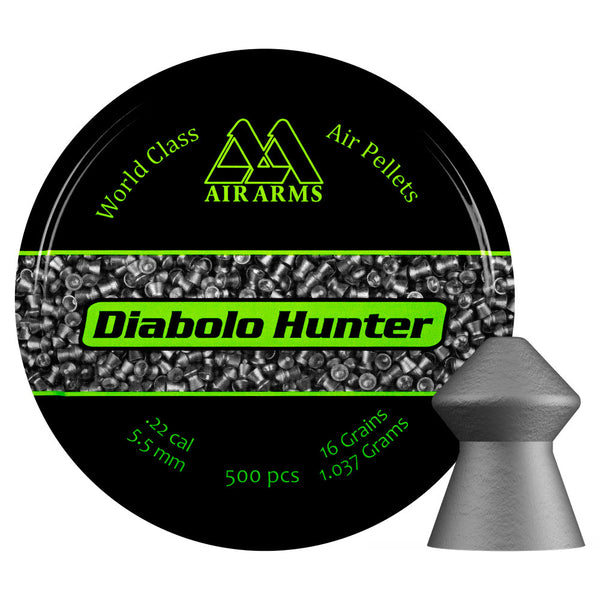 Diabolo Hunter .22 5.5mm - (500 pcs)