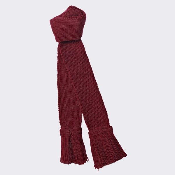 Wool Garter (Burgundy)