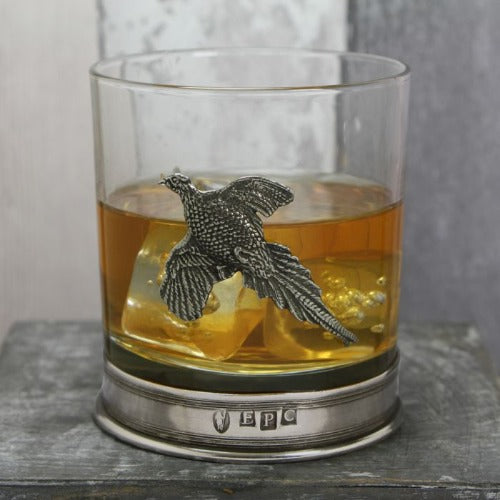 Pheasant Double Glass Set
