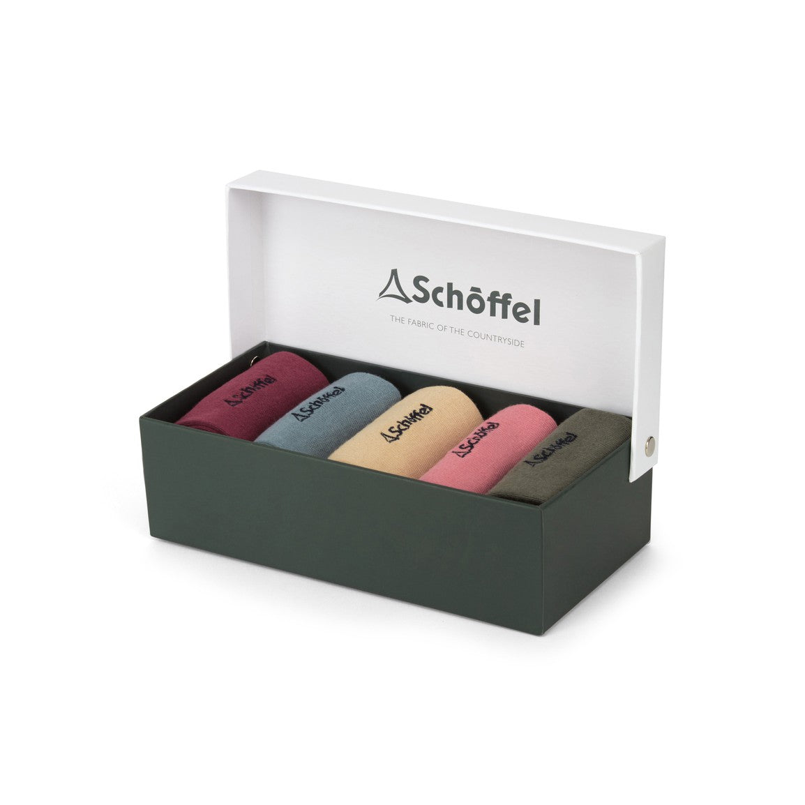 Schoffel Ladies Bamboo Sock ( 5 ) Logo Oat Mix
