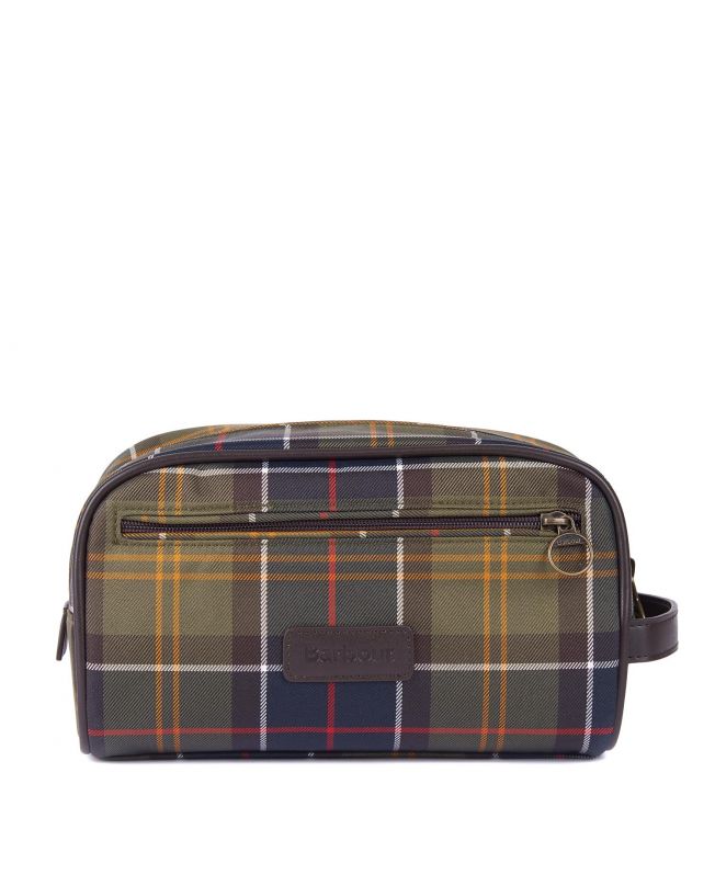 Barbour Tartan Washbag (Classic)