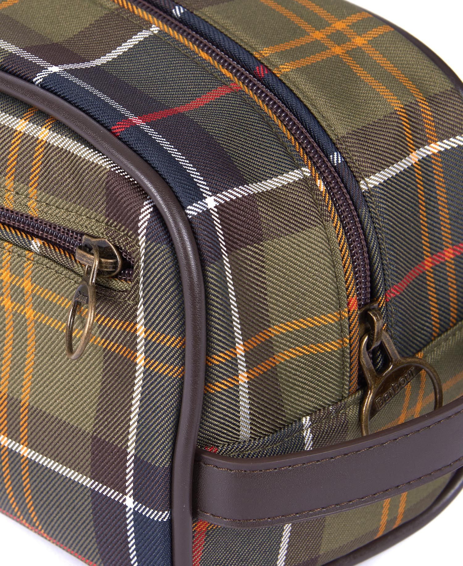 Barbour Tartan Washbag (Classic)