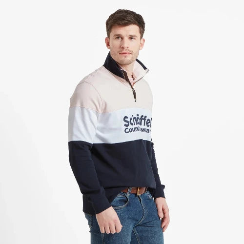 Exeter Heritage 1/4 Zip ( Pale Pink ) – Sportarm
