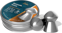 H & N Baracuda Green .177 Pellets Tin of 500