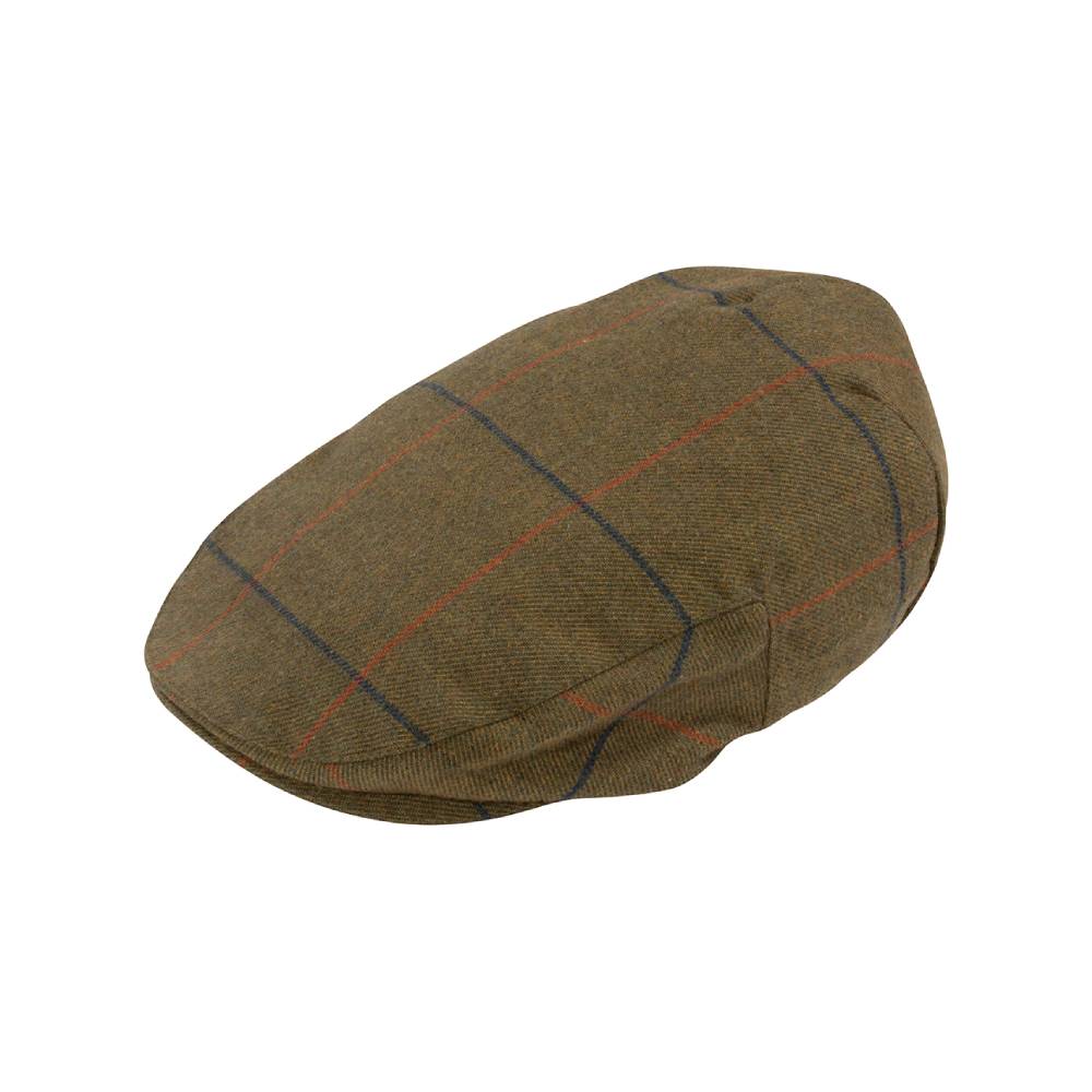 Alan Paine Axford Waterproof Flat Cap (Basil)