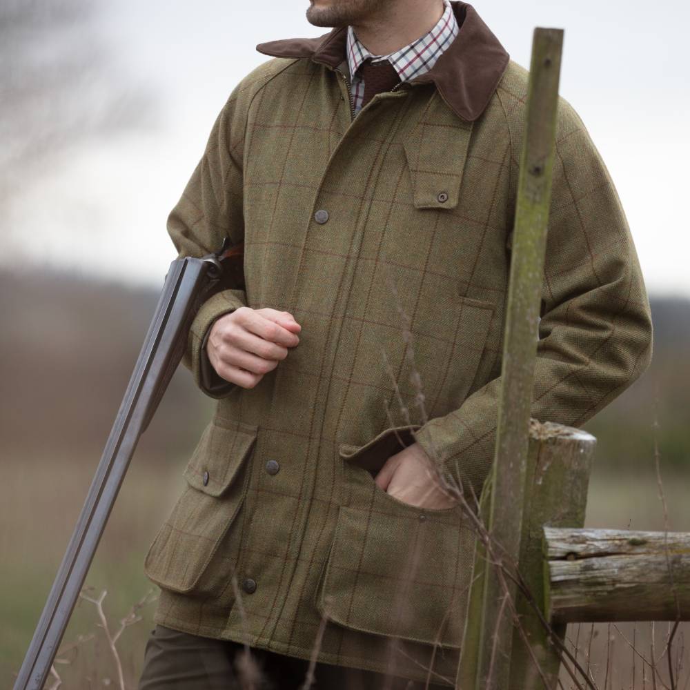 Green Waterproof Coat for Men