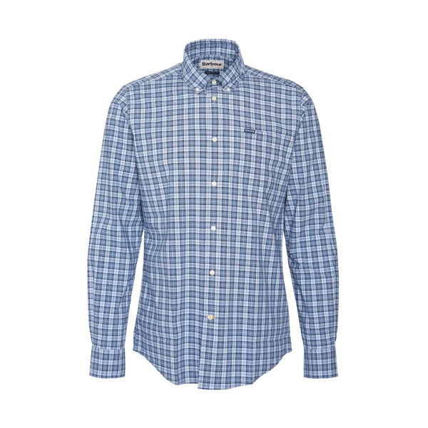 Men's Plaid Shirt in Blue