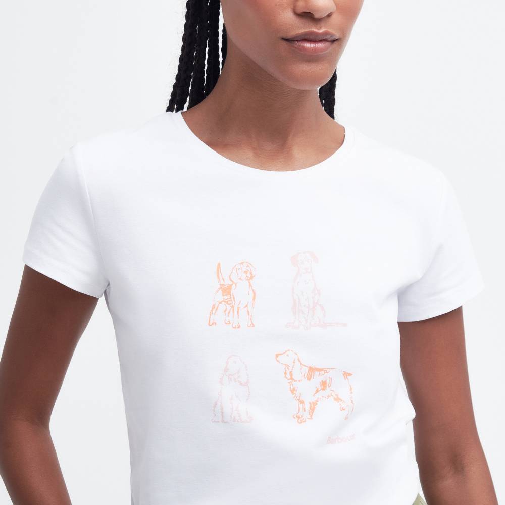 Barbour Bowland T-Shirt (White)