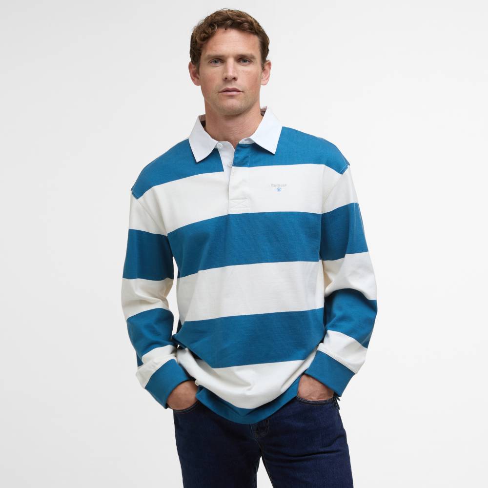 Barbour Broome Rugby Shirt (Midnight)