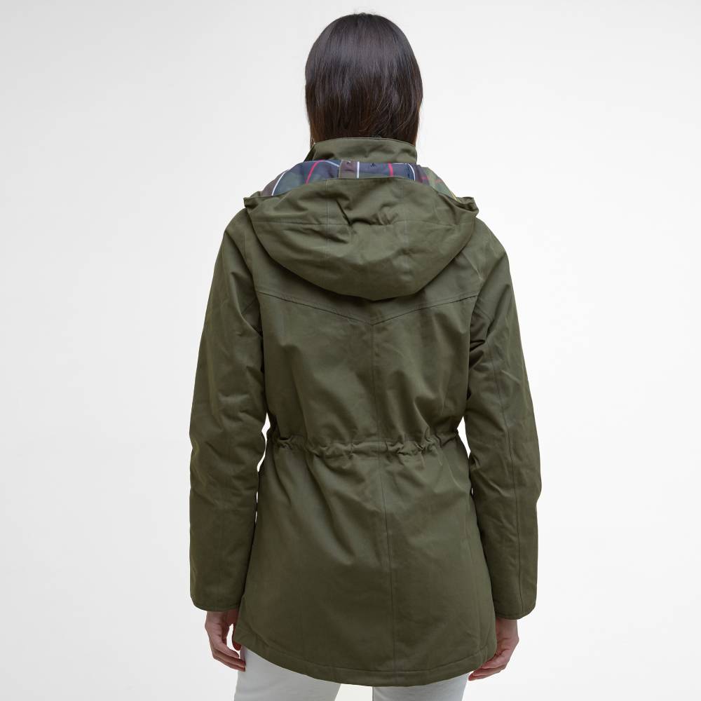 Women's Barbour Jacket with Drawcord Waist