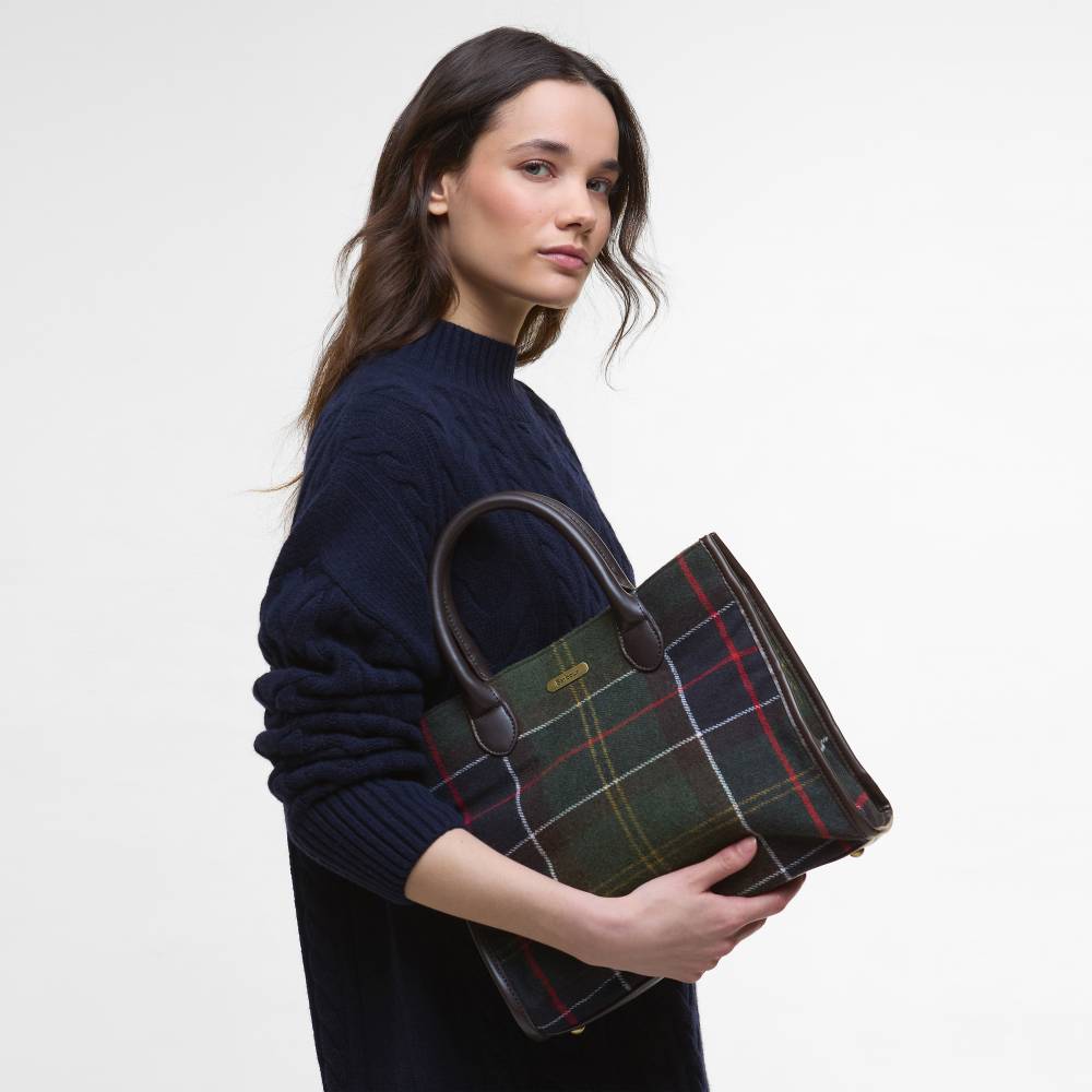 Ladies Barbour Handbag in Tartan