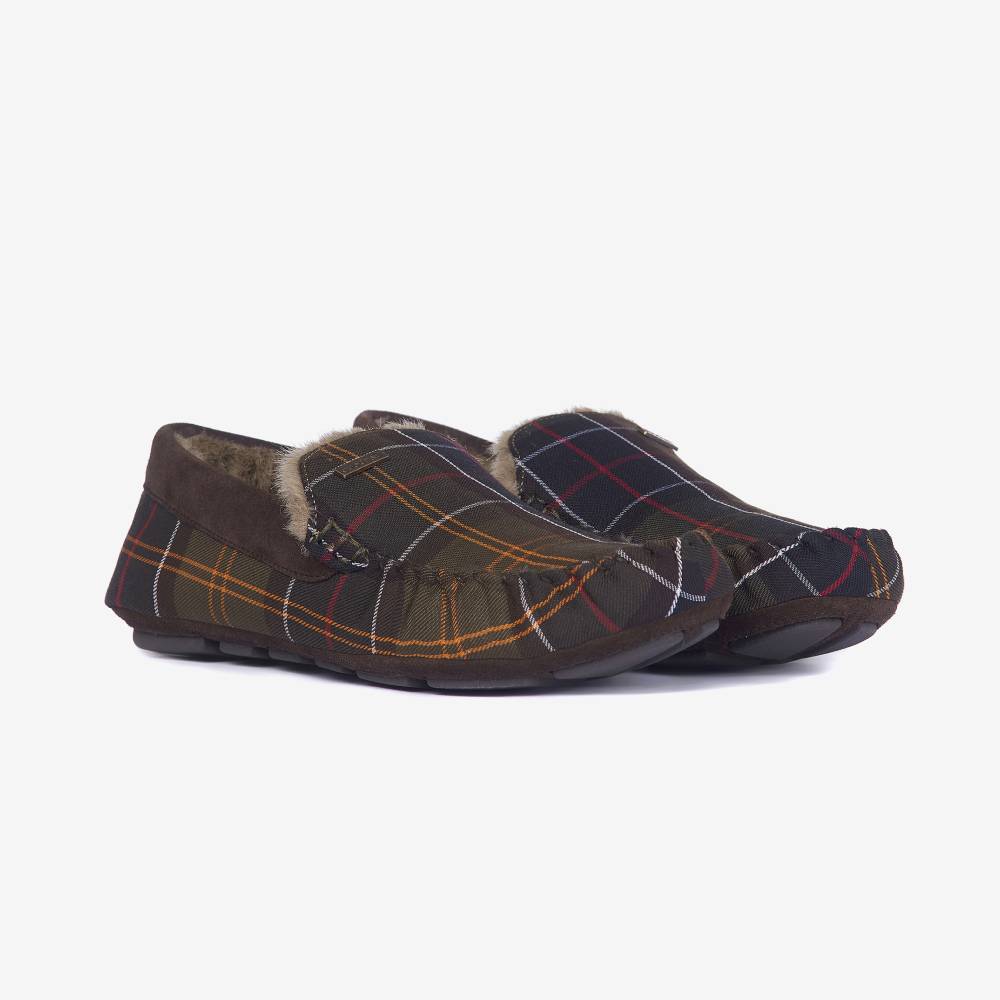 Barbour Monty Slippers (Classic Tartan)