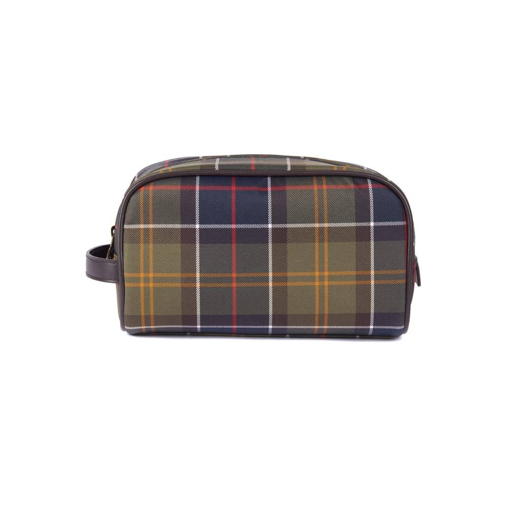 Barbour Tartan Washbag (Classic)