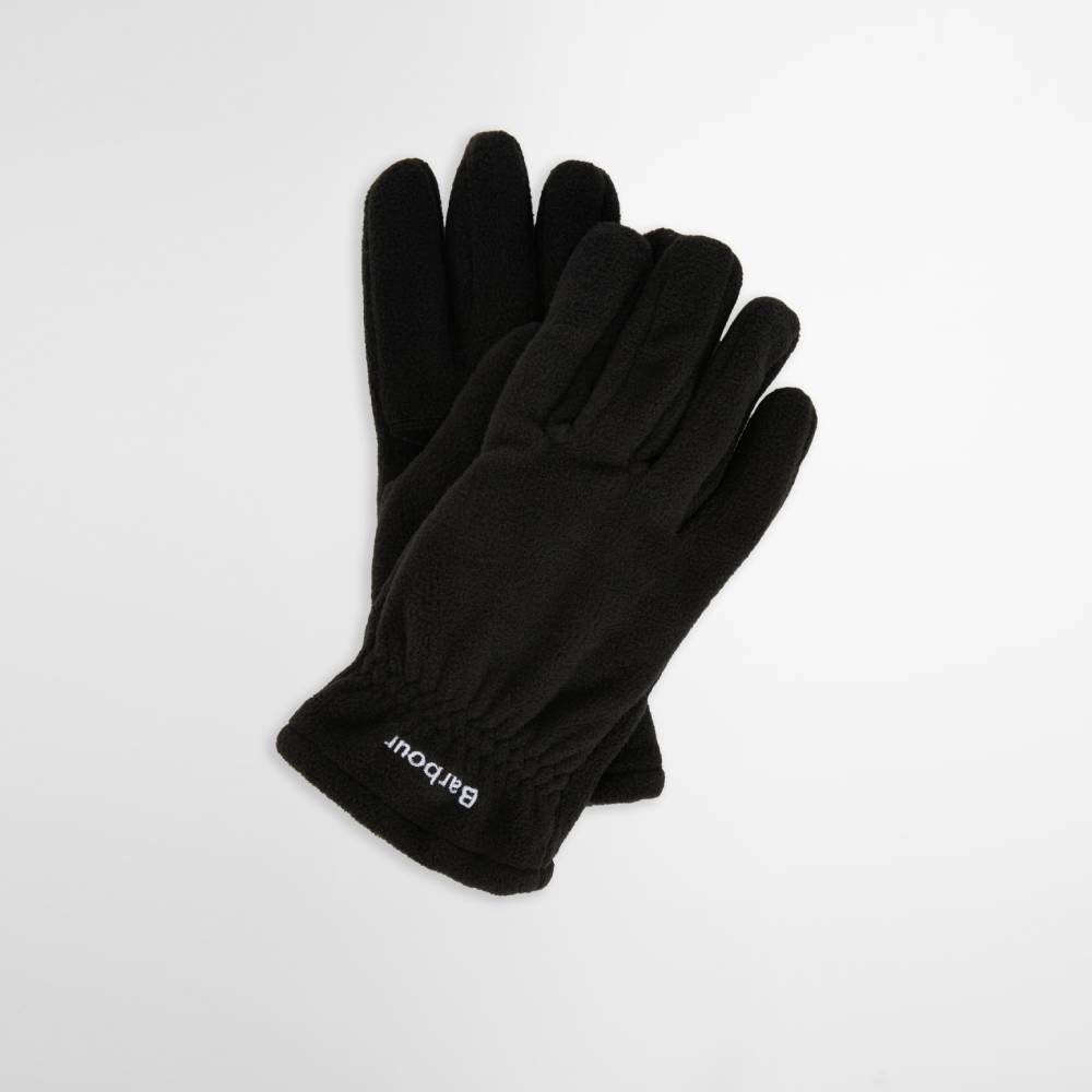 Barbour Coalford Fleece Gloves (Black)