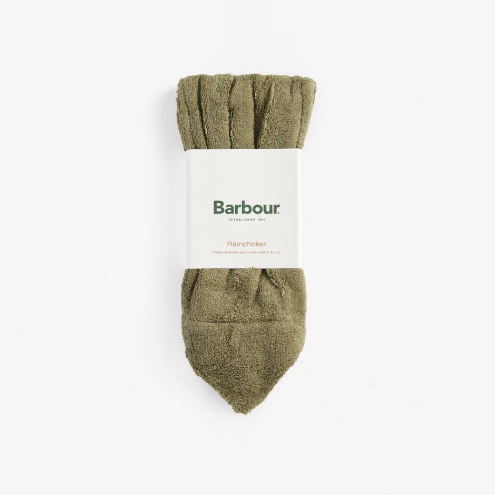 Barbour Rain Choker in Olive Green