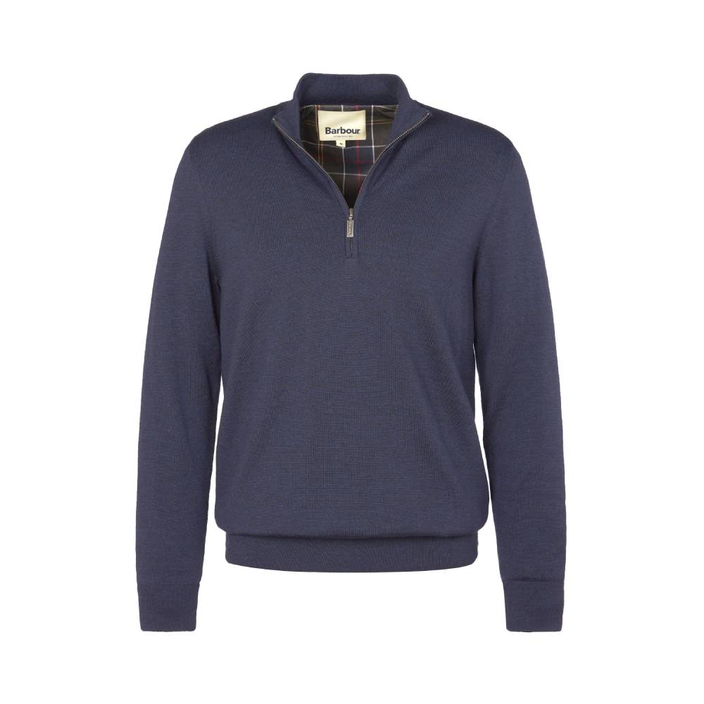 Barbour Gamlin Half Zip Sweater (Navy)