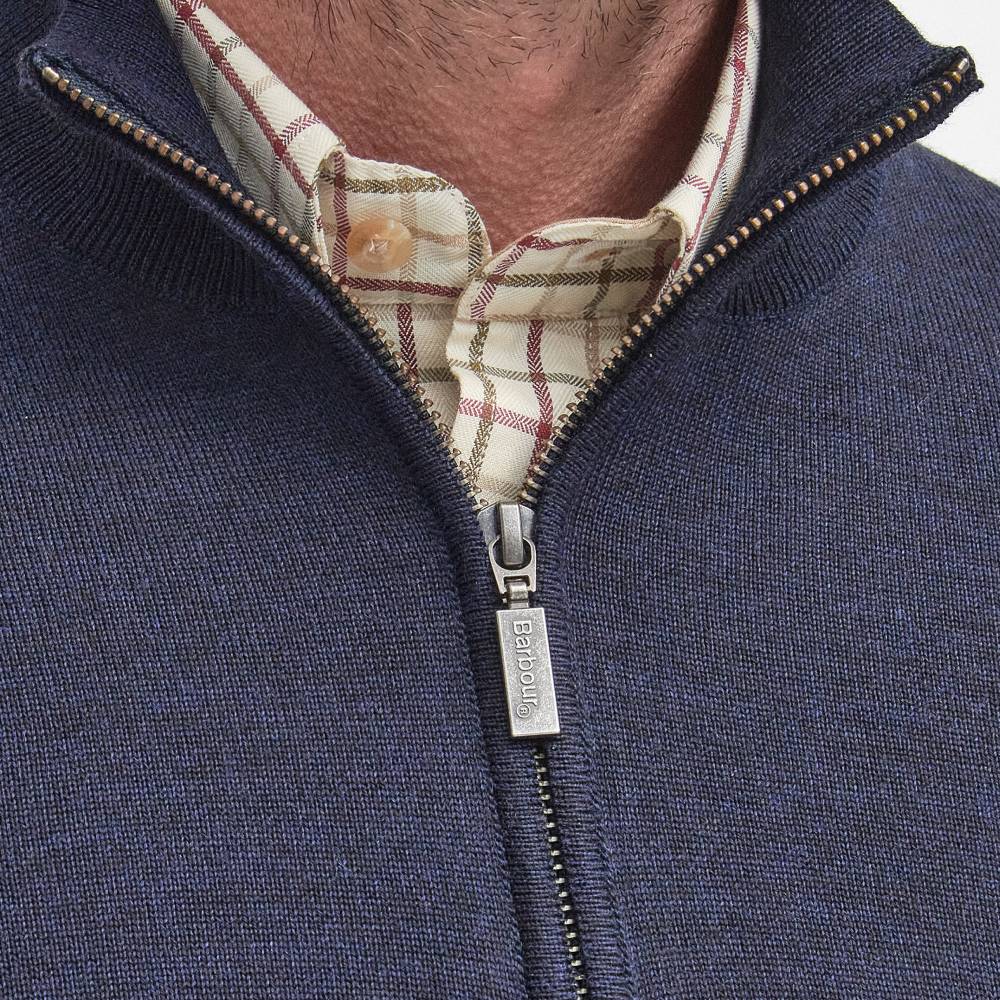 Barbour Gamlin Half Zip Sweater (Navy)