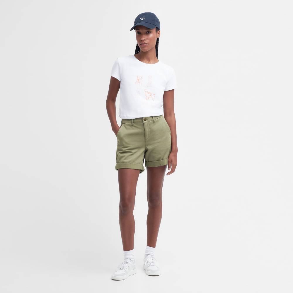 Barbour Bowland T-Shirt (White)