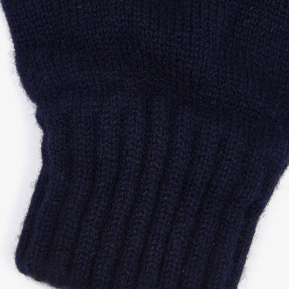 Barbour Lambswool Gloves (Navy)