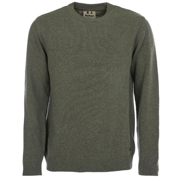 Barbour Nelson Essential Crew Jumper (Seaweed)